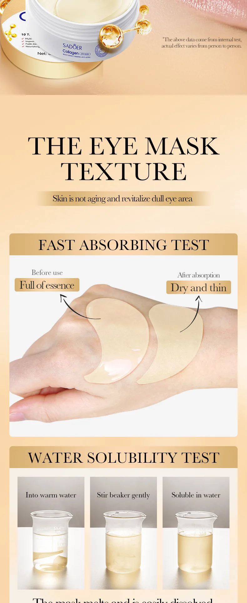 "Under Eye Savior" Masks