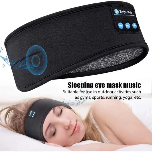 SOUND ISOLATING AWAKE OR SLEEPING MUSIC EYE MASK/HEADBAND