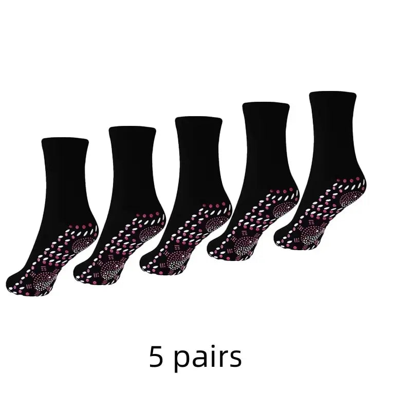 SELF HEATED SOCKS - 5 PAIRS