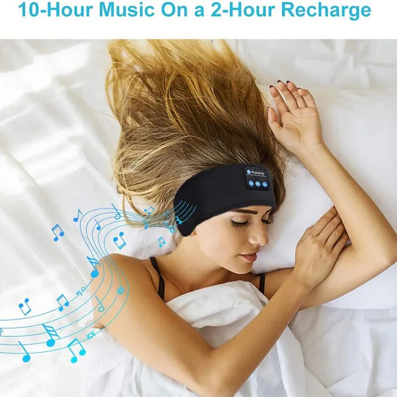 SOUND ISOLATING AWAKE OR SLEEPING MUSIC EYE MASK/HEADBAND