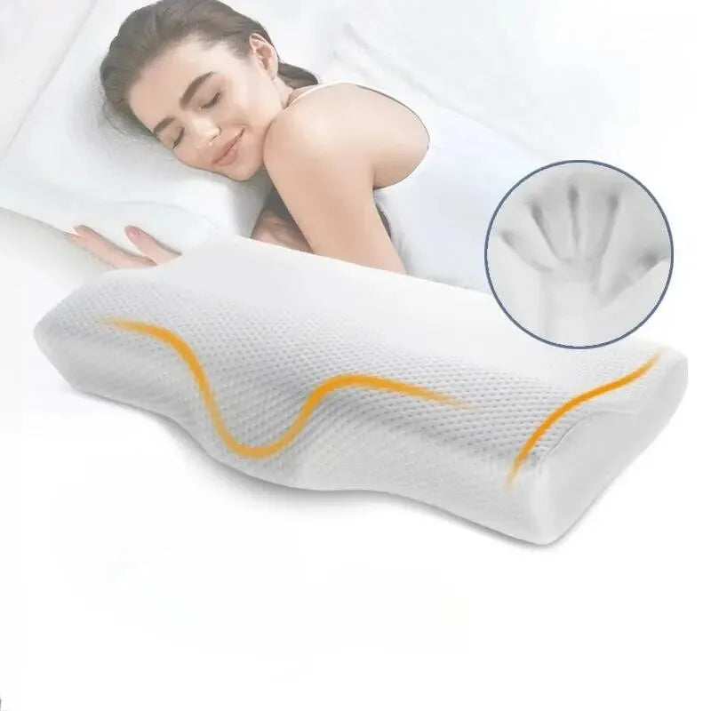 MEMORY FOAM "BUTTERFLY" NECK PROTECTION PILLOW