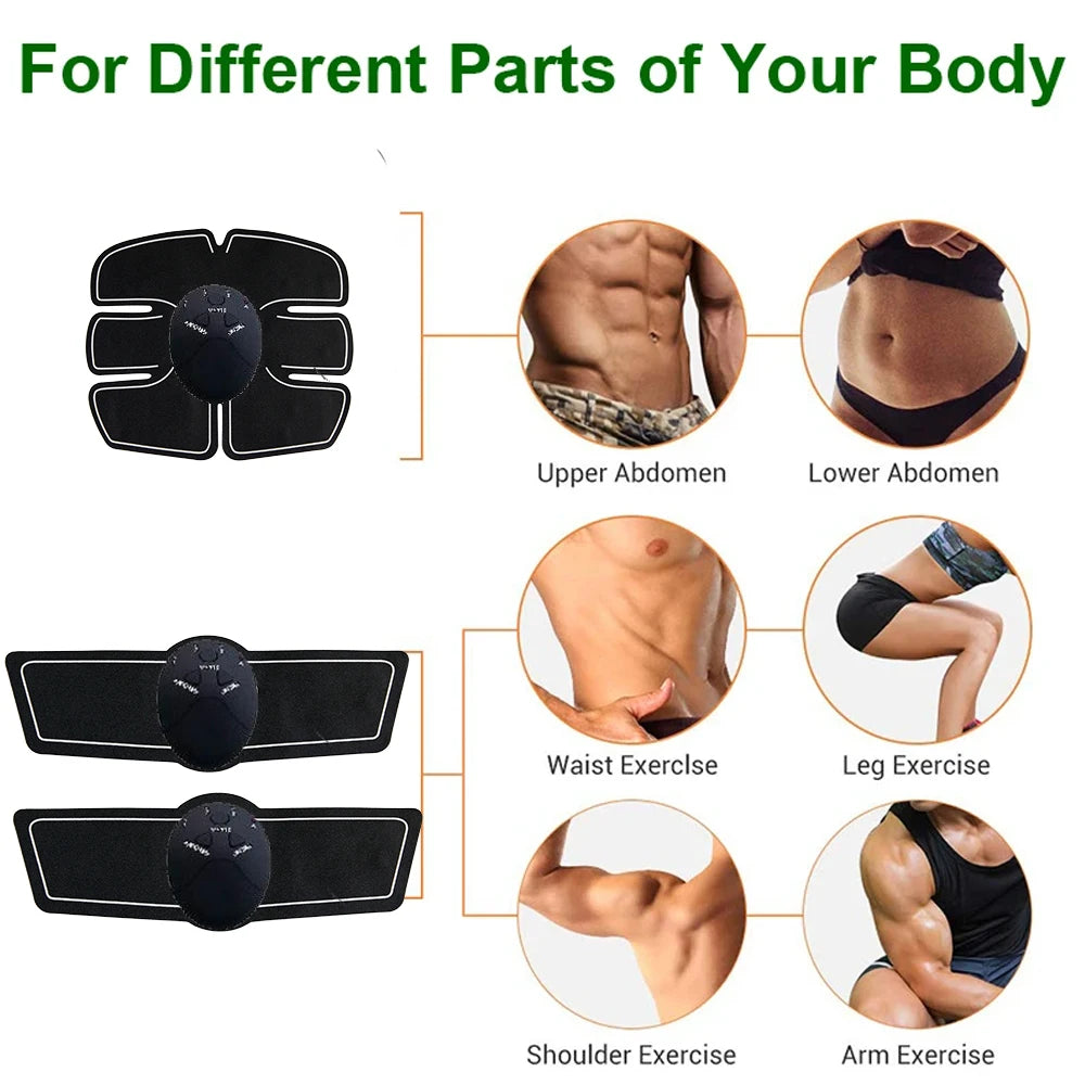 SMART MUSCLE STIMULATOR COLLECTION (ABS, ARMS, BUNS, LEGS, SHOULDERS & MORE))