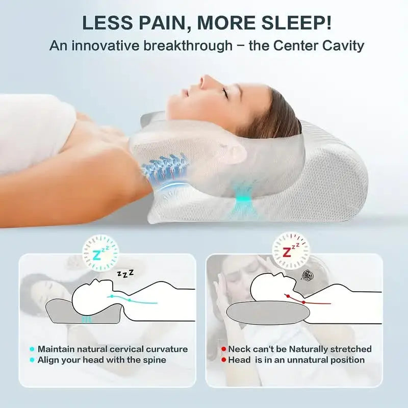 "BUTTERFLY" ORTHOPEDIC SLEEP PILLOW (MUST-HAVE)