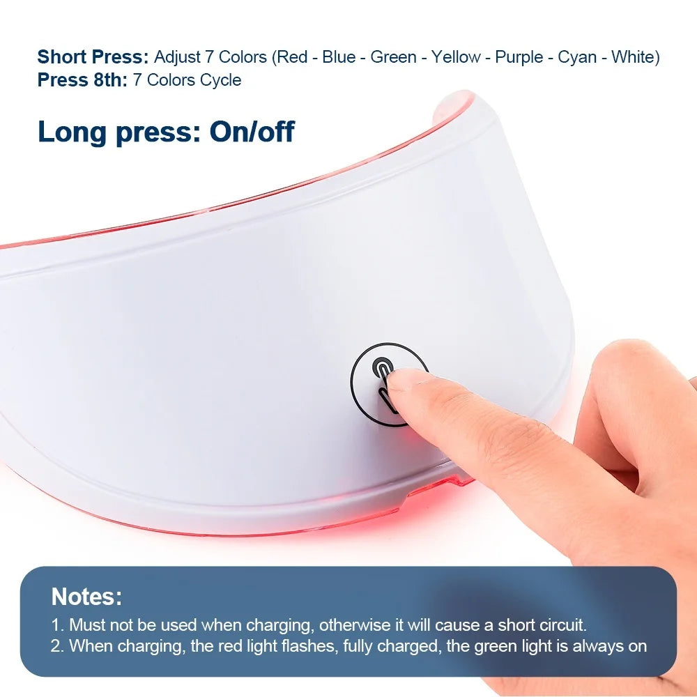 LED REJUVENATION LIGHT THERAPY MASK