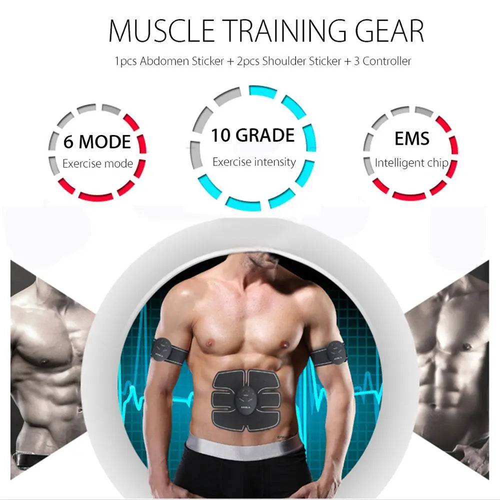 SMART MUSCLE STIMULATOR COLLECTION (ABS, ARMS, BUNS, LEGS, SHOULDERS & MORE))