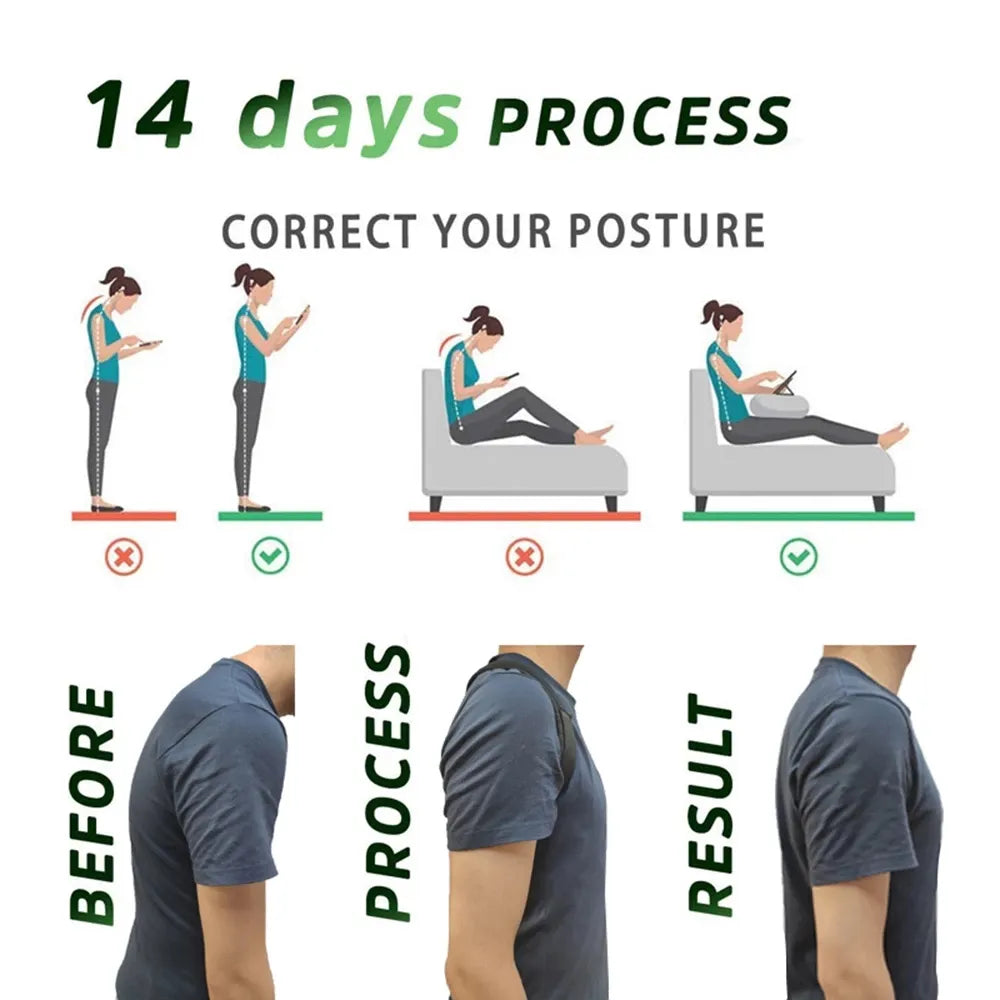 ADJUSTABLE POSTURE CORRECTOR (ALL AGES)