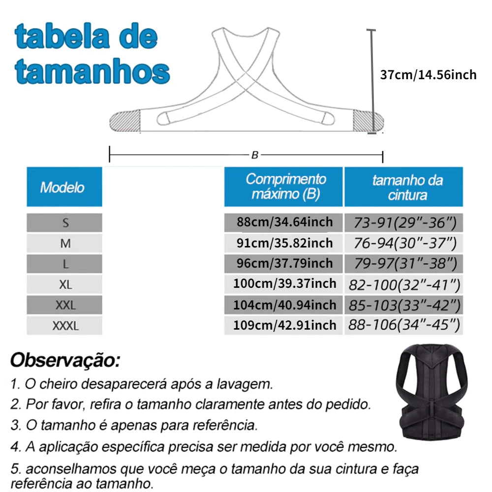 REINFORCED LUMBAR SUPPORT & POSTURE CORRECTOR (NEW!)