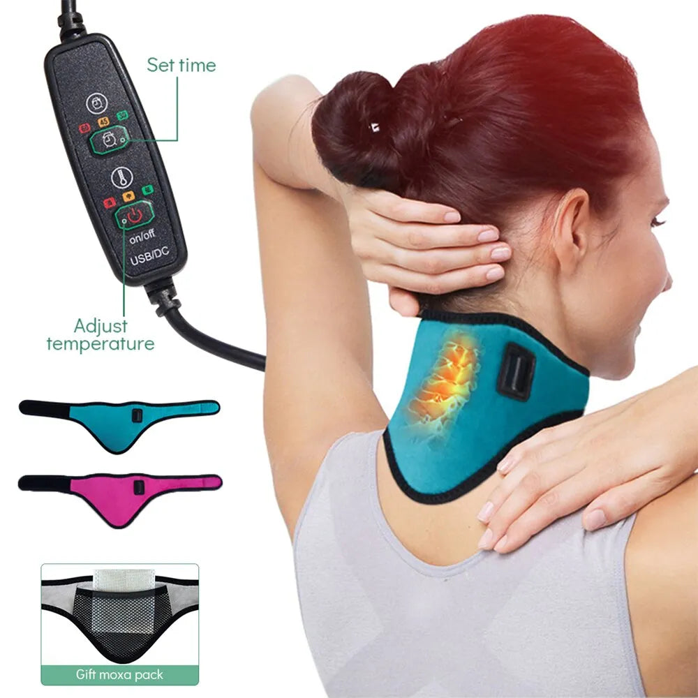 THE "V" NECK & SPINE HEATING PAD (Must Have!)