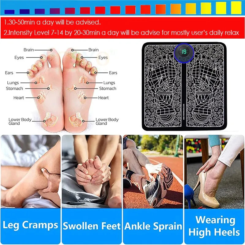 8 MODE EMS PULSE FOOT MASSAGER (NEW!)