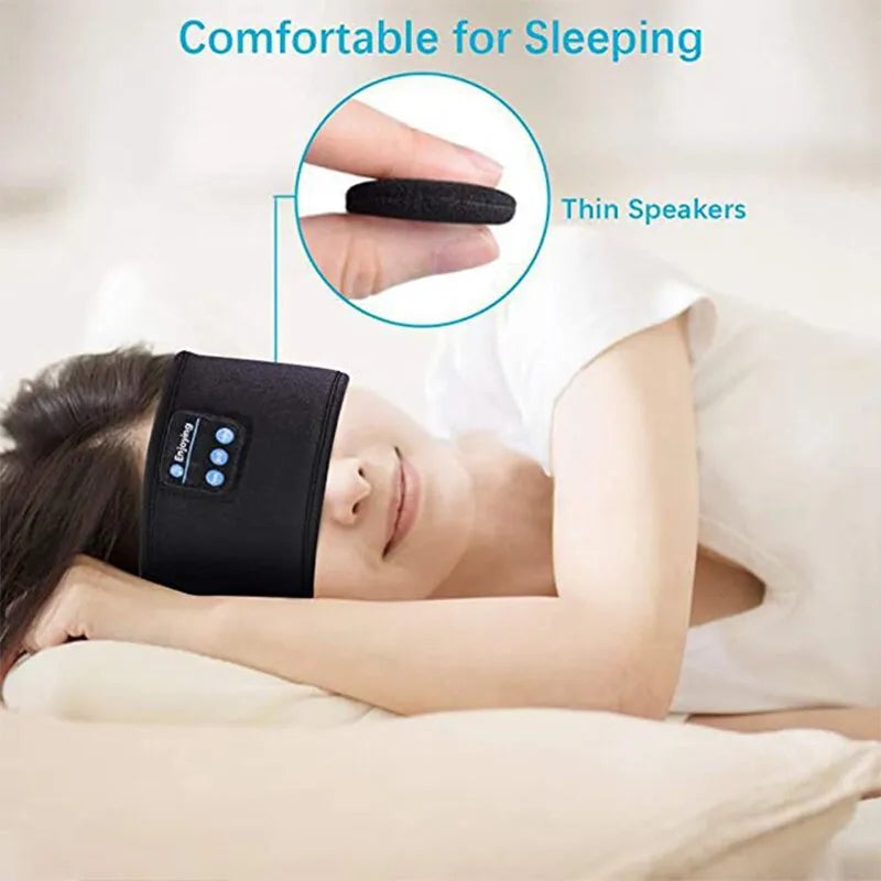 SOUND ISOLATING AWAKE OR SLEEPING MUSIC EYE MASK/HEADBAND