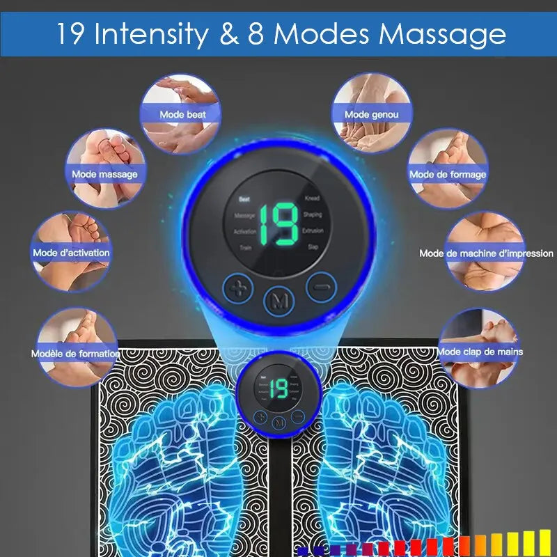 8 MODE EMS PULSE FOOT MASSAGER (NEW!)